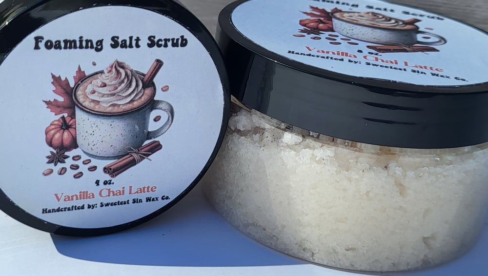 Image of Fall Foaming Salt Scrubs