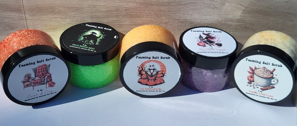 Image of Fall Foaming Salt Scrubs