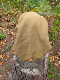 Image 3 of Linen Tichel in Caramel 