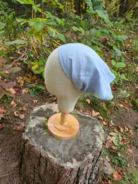 Image 1 of Linen Crown Cover in Sky Blue