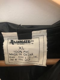 Image 3 of 1994 Pittsburgh Steelers Rainmate Rainwear Zip Hooded Raincoat Size XL