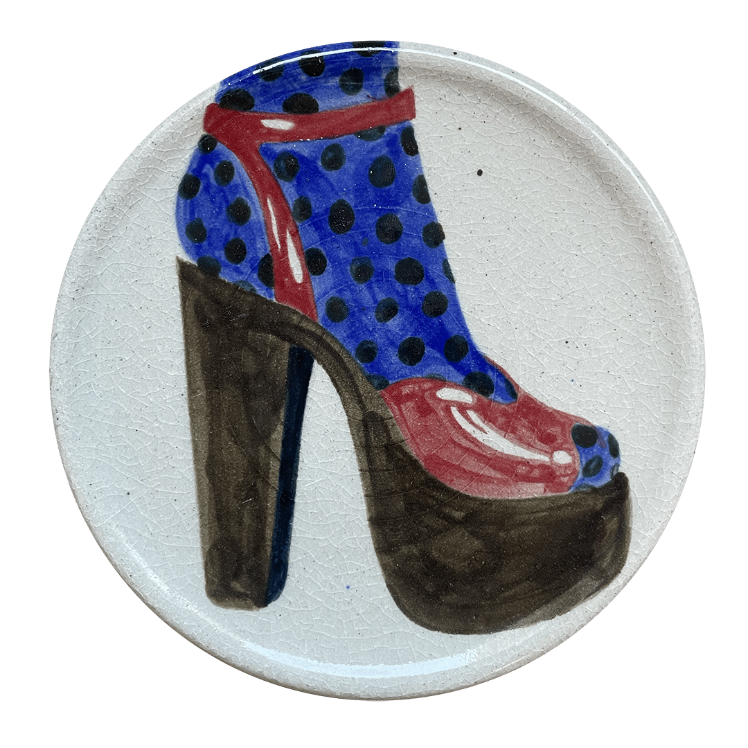 Image of Polka Dot Shoe plate