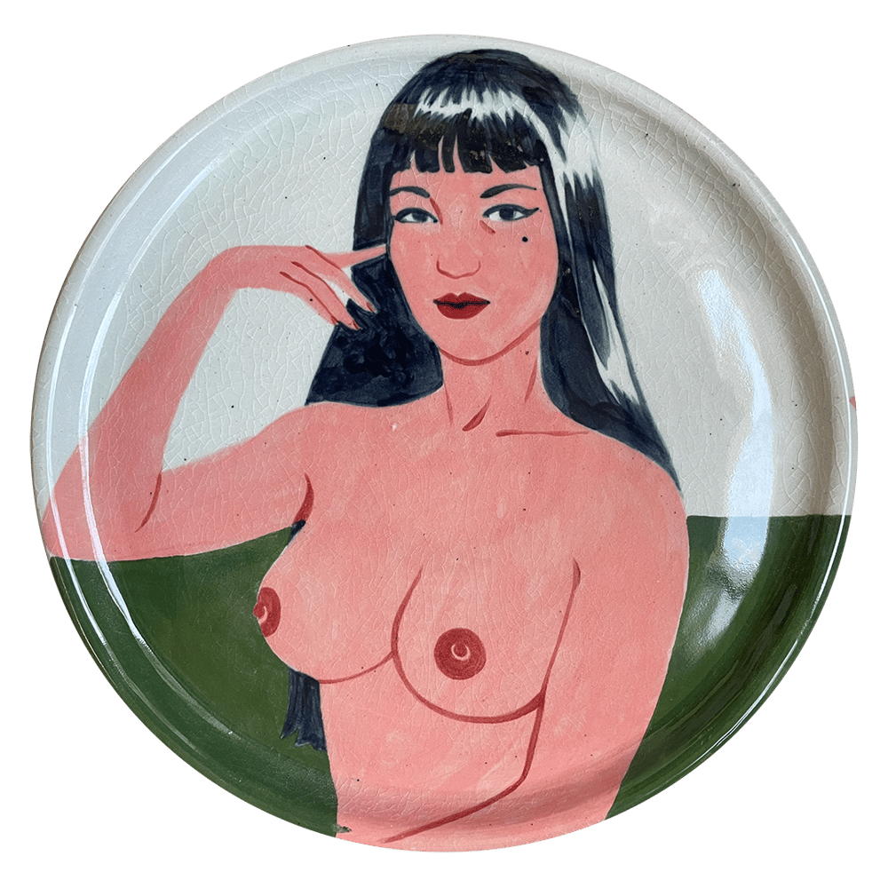 Image of Nude Woman plate