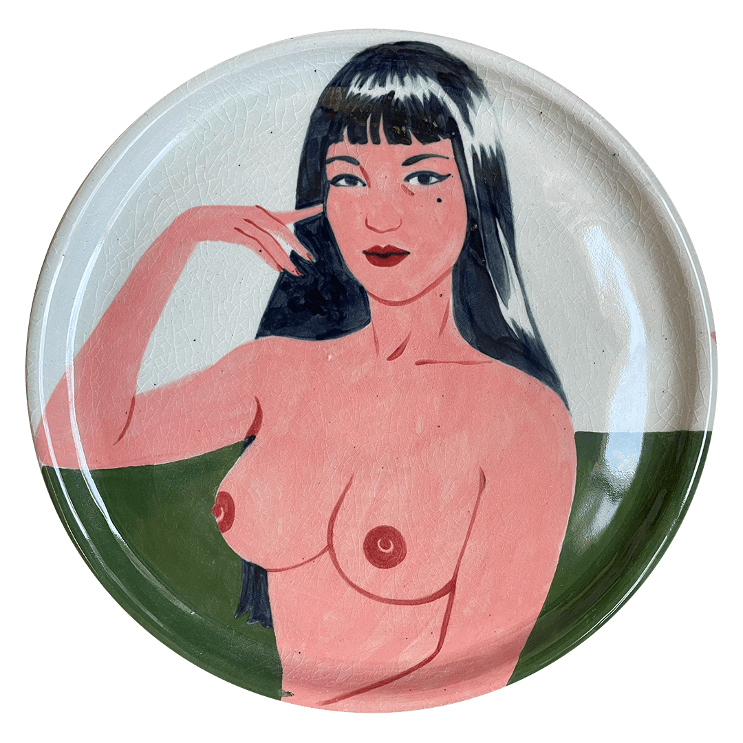 Image of Nude Woman plate
