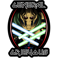 Gen. Grievous Glow Sticker