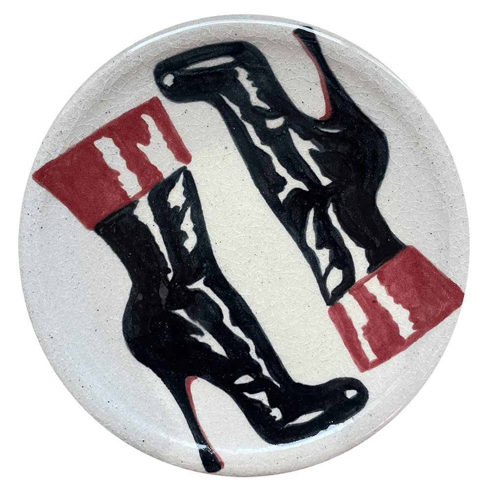 Image of Leather Boots plate