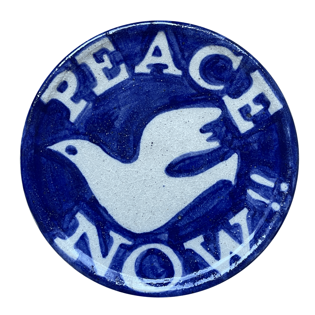 Image of Peace Now!! plate