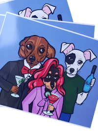 Image 2 of A Dog's Celebration Print