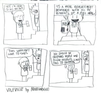 VileVille Comic 21 - ORIGINAL SKETCH
