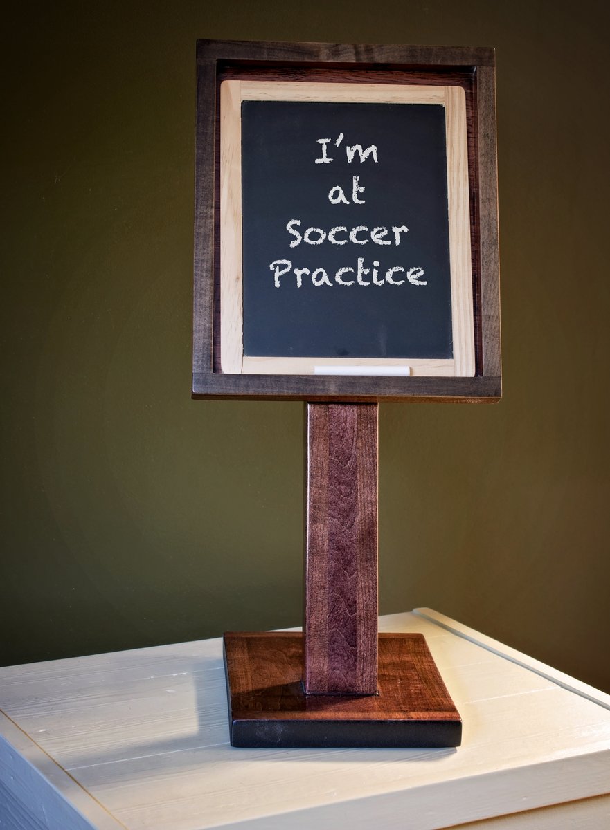 Perfection Concepts — Message Memo Board, Wooden Wedding Stand, Menu ...