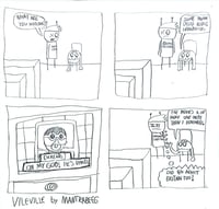 VileVille Comic 17 - ORIGINAL SKETCH