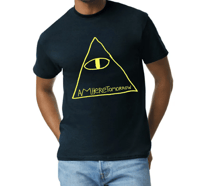 Am Here Tomorrow T-Shirt (Black & Yellow)