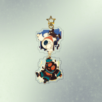 Image 4 of Custom Acrylic Charm "Error - AU Sans Pair"