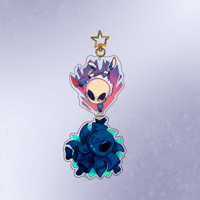 Image 3 of Custom Acrylic Charm "Nightmare - AU Sans Pair"
