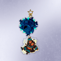 Image 5 of Custom Acrylic Charm "Nightmare - AU Sans Pair"