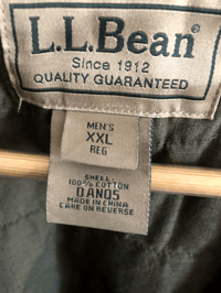 Image 2 of Vintage LL Bean Fishing Cargo Vest Mens XXL