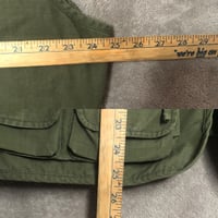 Image 5 of Vintage LL Bean Fishing Cargo Vest Mens XXL