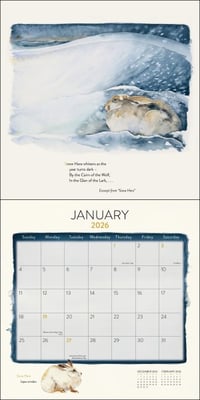 Image 2 of The Lost Spells 2026 Wall Calendar