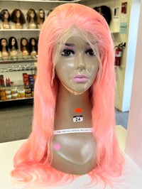 Image 1 of BodyWave 13x6 Full Frontal Wig Pink