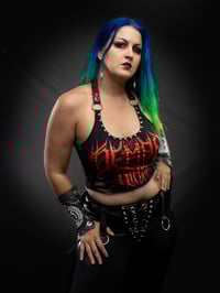 Image 5 of S/M Demon King Halter Top