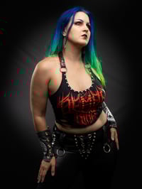 Image 3 of S/M Demon King Halter Top