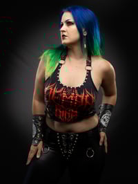 Image 2 of S/M Demon King Halter Top