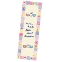inner child, let’s read together bookmark