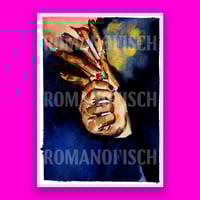 Image 1 of City lights, painted girls