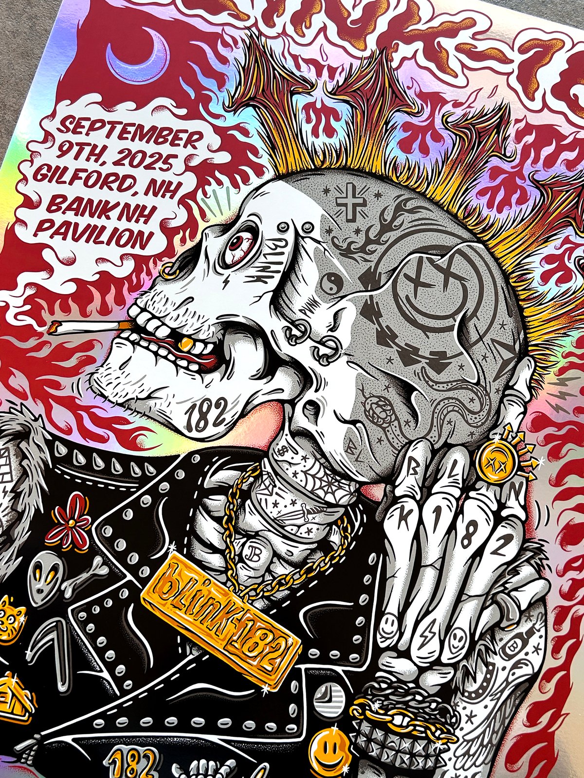 F4D Studios — Blink-182 Gilford Posters