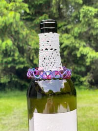 Image 3 of braided anodized aluminum wire bracelet 