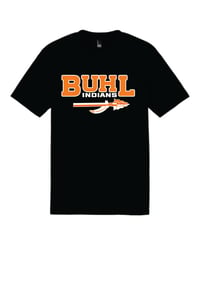 Black Tee Indians Spear