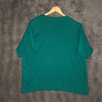 Image 2 of Milwaukee Wisconsin Boxy Single Stitch 90s T-Shirt XL Teal Made In USA