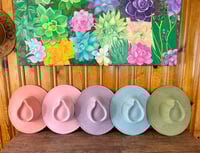Image 1 of Blank Vegan Suede Fedora Hats 