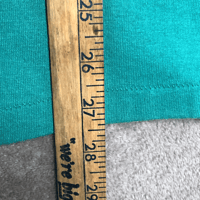 Image 4 of Milwaukee Wisconsin Boxy Single Stitch 90s T-Shirt XL Teal Made In USA