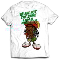 Image 4 of Woven Drip Lil Wayne Martian Tee – Black, White, Red