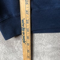 Image 5 of West Virginia University 90s Crew Sweatshirt Large Navy Made in USA