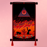 Tapestry "Bill Cipher"