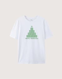 Image 3 of Christmas Tree T-Shirt (Unisex)