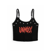 Image 3 of UNHOLY SPAGHETTI STRAP TOP