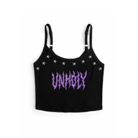 Image 2 of UNHOLY SPAGHETTI STRAP TOP