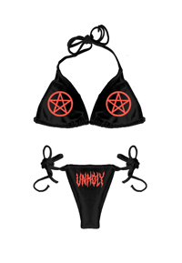 Image 3 of UNHOLY BIKINI SWIMSUIT SET