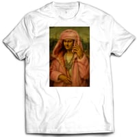 Image 2 of Woven Drip Dipset Mona Lisa Tee – Black, White