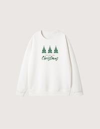 Image 1 of Triple Christmas Tree Sweatshirt (Unisex)