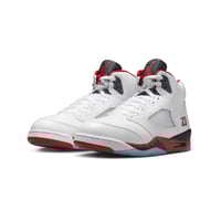 Image 2 of Jordan 5 Retro "Fire Red Black Tongue"