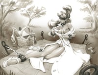 "Sophie's Picnic Preparations" Original Art