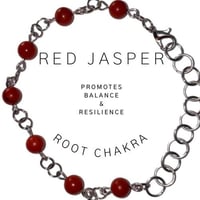 Image 1 of Chakra Stone Adj. Bracelets