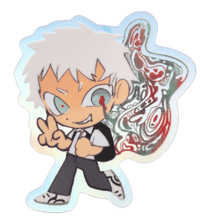 Image 2 of TSHD: Yoshiki and Hikaru Holographic Stickers