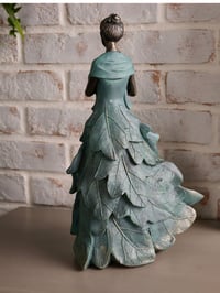 Image 2 of Autumn Leaf Figurine Lady with Pumpkin