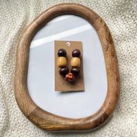 wood bead necklace 