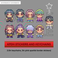 [PREORDER] 2.5IN KPDH KEYCHAINS 